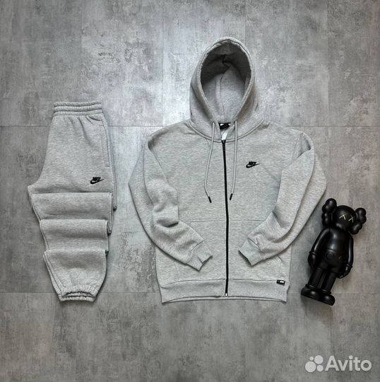 Nike серый костюм размер L XL