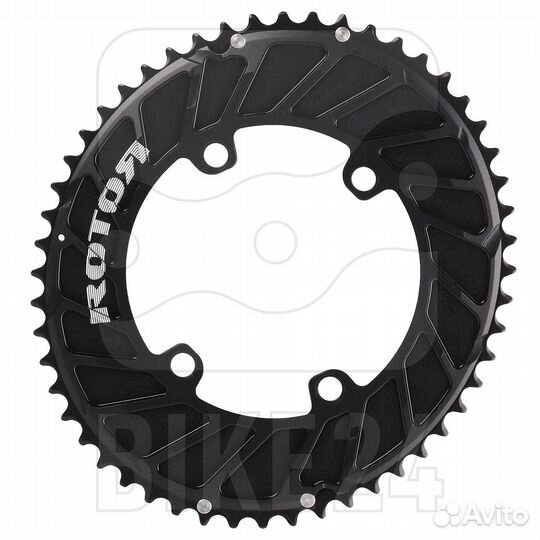 Rotor Q-Ring Outer Road Aero Chainring oval