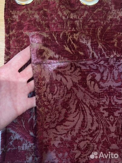 Шторы, бархат