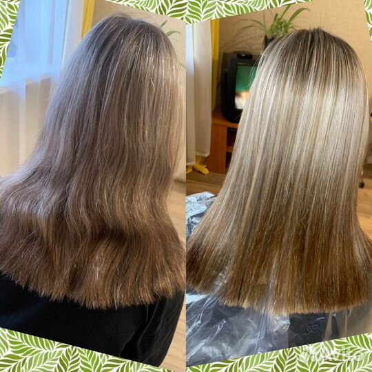 Кератиновое выпрямление волос