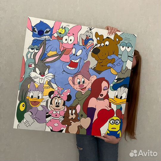 Интерьерная картина большая