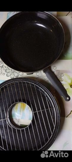 Сковорода гриль -газ