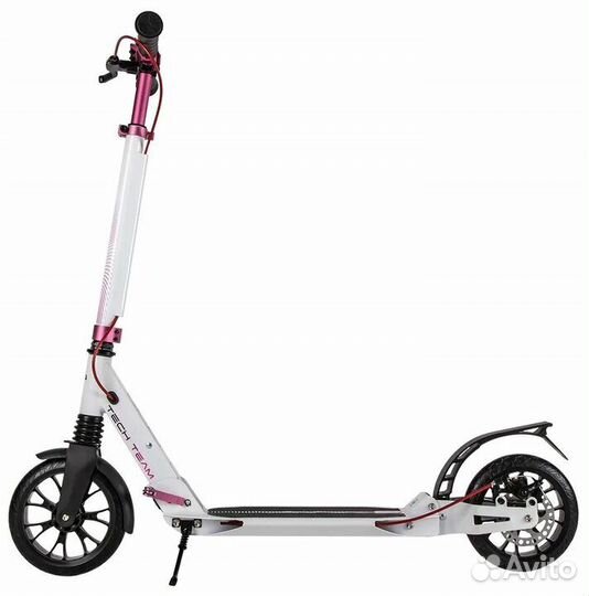 Самокат Tech Team city scooter disk. колеса 200мм