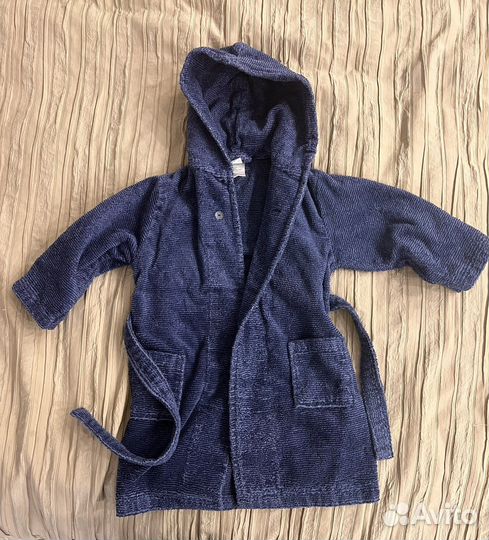 Детский махровый халат размер 104