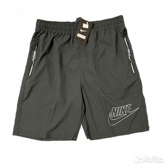 Шорты nike (M-XXL) серые