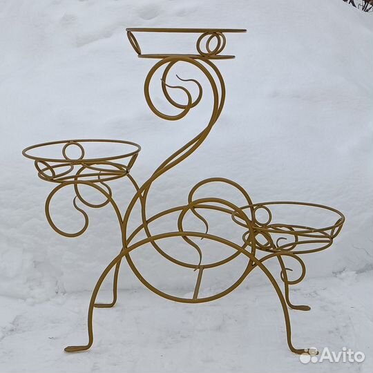 Цветочница металлическая