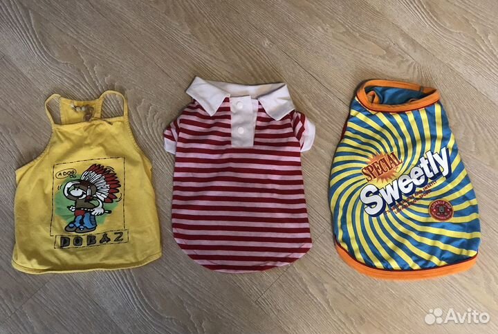 Одежда маечки для собак