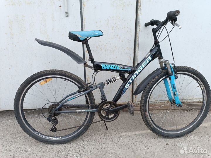 Велосипед Stinger Banzai. колеса 26 дюймов