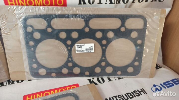 Прокладка гбц на двигатель Kubota D1462