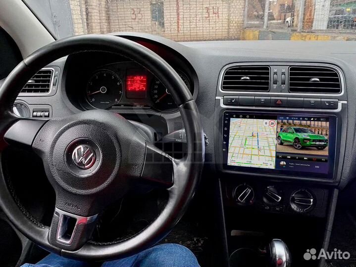 Магнитола 4.64 2K VW Polo 2009-2020 матовая