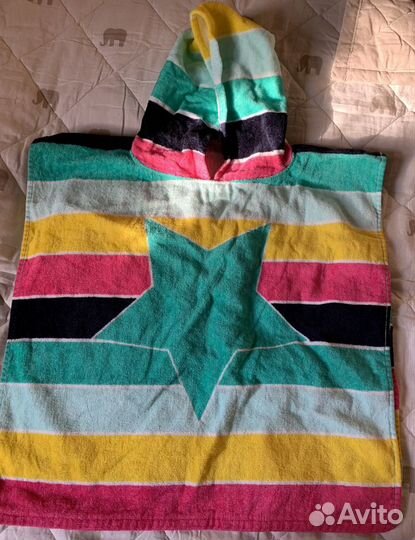 Детское махровое полотенце/пончо, ernstings family