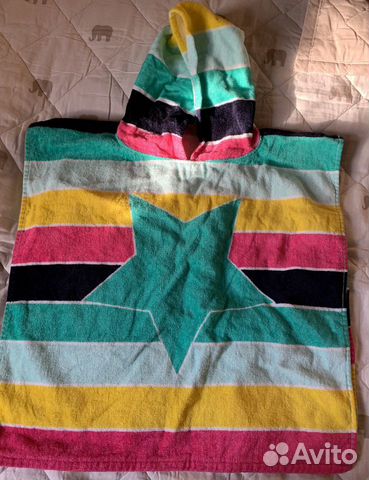 Детское махровое полотенце/пончо, ernstings family