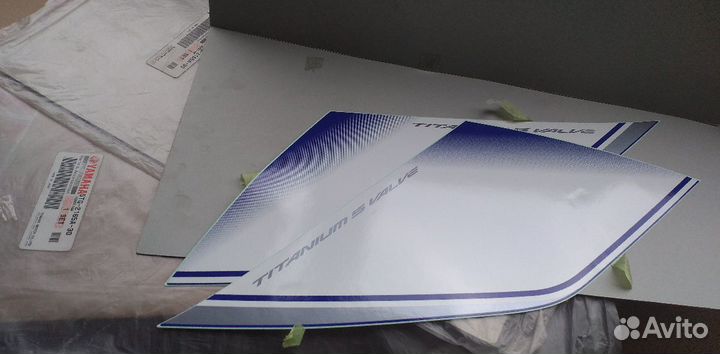 Оригинальные наклейки Yamaha Yfz450