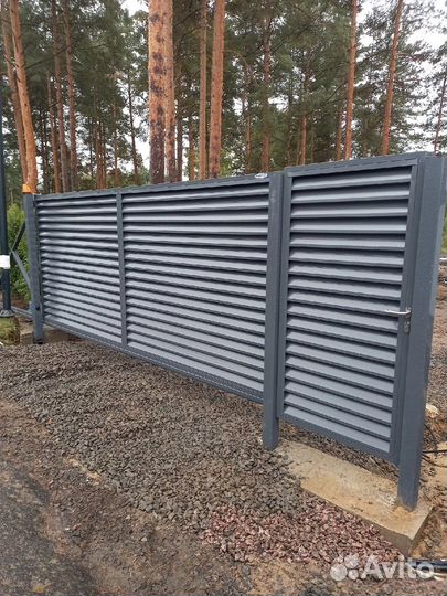 Откатные ворота