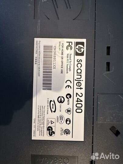 Сканер HP scanjet 2400