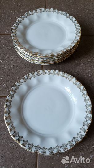 Тарелки десертные коростеньский фарфор 6 шт