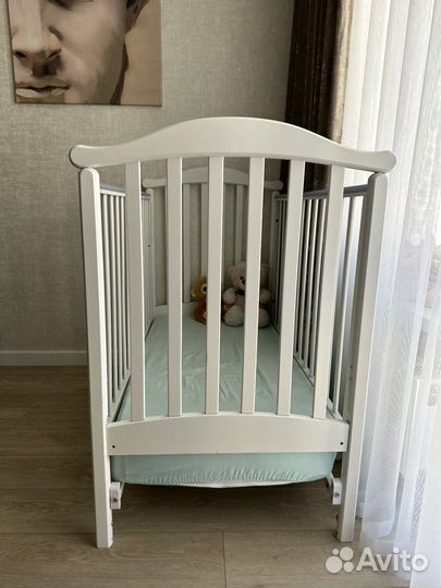 Детская кроватка Лель с ящиком