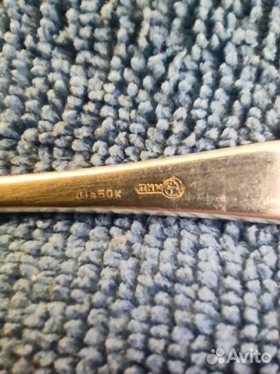 Чайные ложки мельхиор