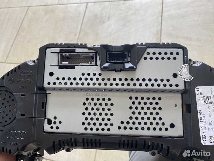 Щиток приборов ауди а6 с7