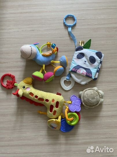 Грызунки игрушки книжки погремушки