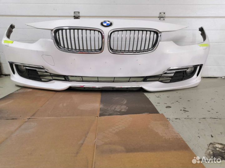 Передний бампер BMW F 30 дорест