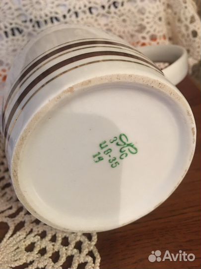 Чайник кофейник фарфор СССР