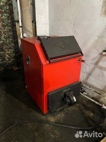 Продам твердотопливный котел 60Kw