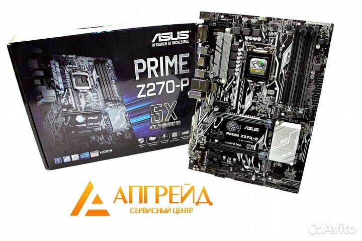 Материнская плата LGA1151 asus prime Z270-P Гарант