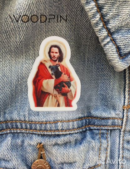 Деревянные значки