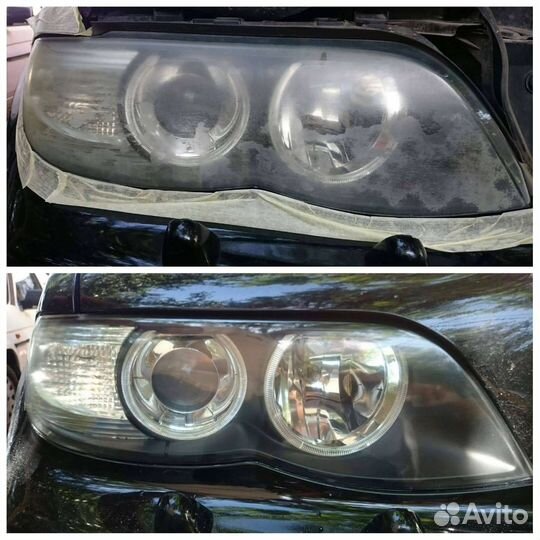 Полировка фар