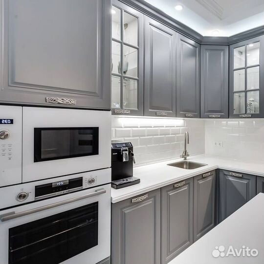 Кухонный гарнитур новый неоклассика