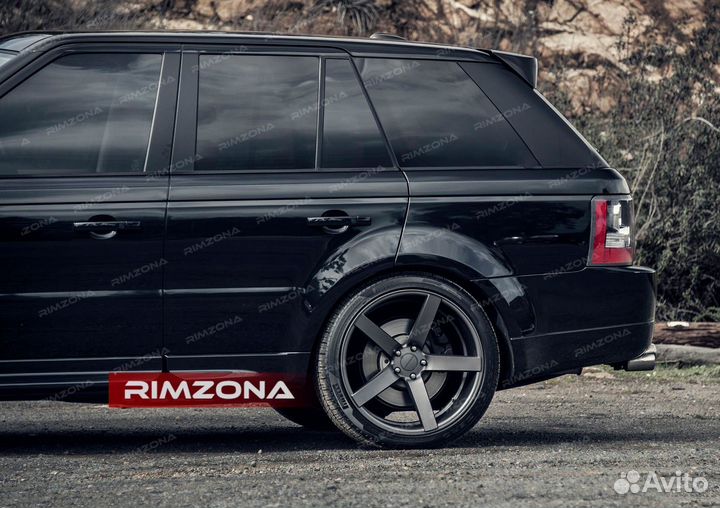 Кованые диски R23 на Range Rover Sport