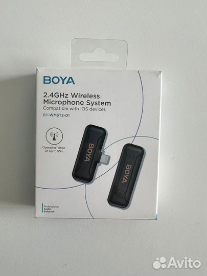 Петличный микрофон boya