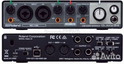 Звуковая карта Roland Rubix 24 usb