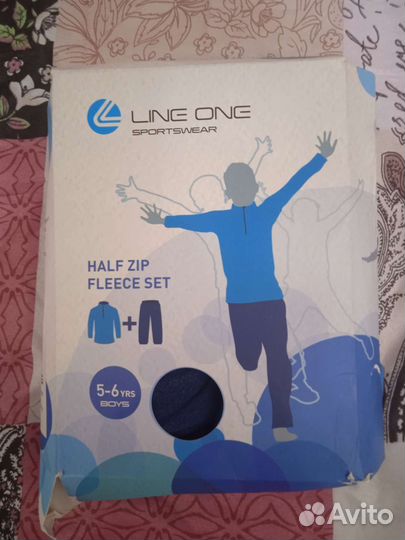 Новый флис. комплект(поддева).термобелье, 110-116