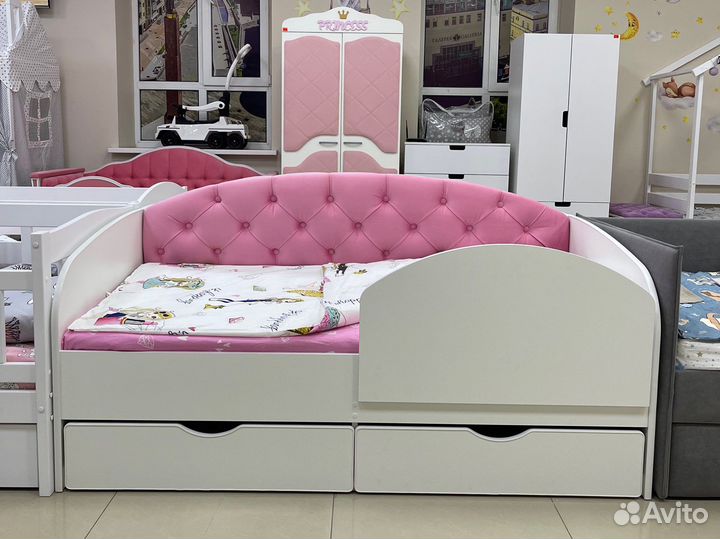 Кровать принцессы детская подростковая