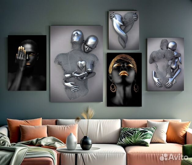 Печать на холсте. Портрет по фото