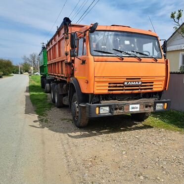 Зерновоз 24 м³ КАМАЗ на КАМАЗ 53215, 2005