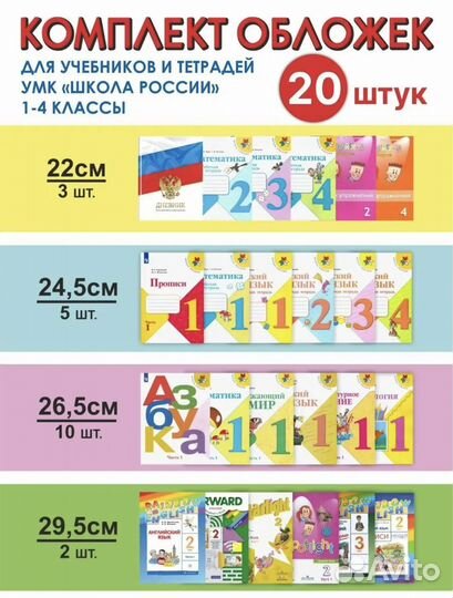 Комплект обложек