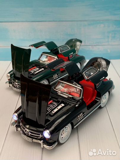 Mercedes-Benz 300SL 1954 Модель авто 1:24