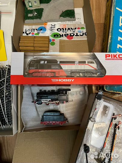 Железная дорога piko H0 1/87 большой набор