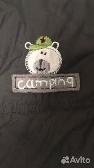 Длинный пуховик 110