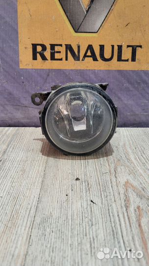 Фара противотуманная птф Туманка Renault megane 2