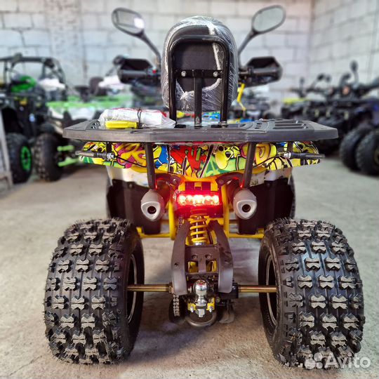 Квадроцикл Bravo 125 Pro StikerBoomb