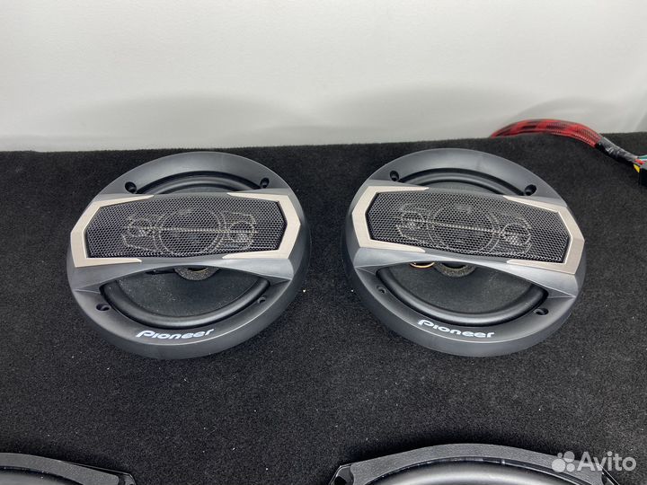Автомобильные колонки Pioneer Динамики 16 см 650 w