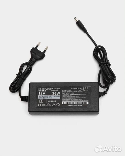 Блок питания 12v 3a