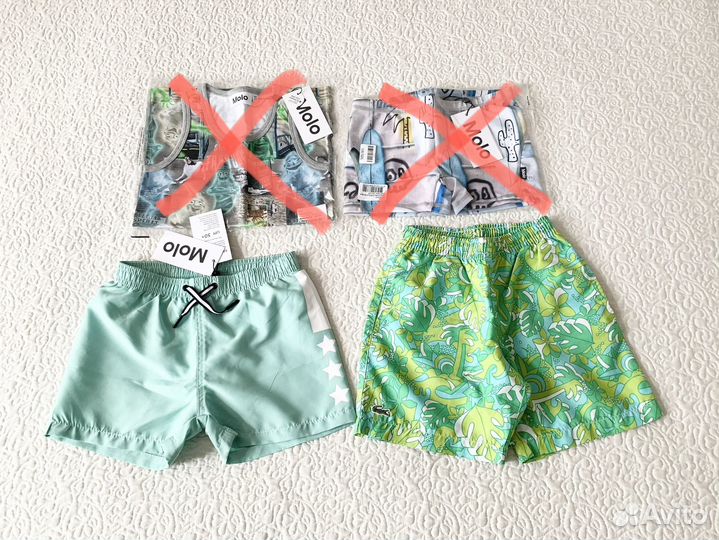 Новые шорты Molo 122/128 см из Дании