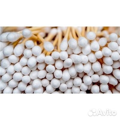 Ватные палочки эко бамбук хлопок