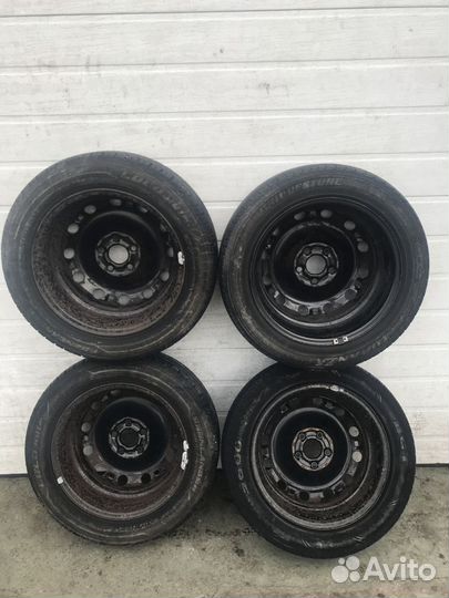 Комплект летних колес 195/55R15 Фабия 2