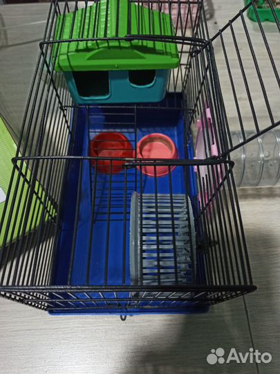 Клетка для грызунов с лабиринтом